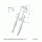 SCOUT BOBBER SIXTY ALL OPTIONS (N21MTA11/MTB11) Steering, upper and lower clamps - n21mta11  /  mtb11 al...