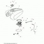SCOUT SIXTY ALL OPTIONS (N21MSA11/MSB11) Fuel system, fuel tank asm. - n21msa11  /  msb11 all opt...