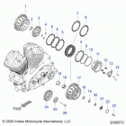 SPRINGFIELD 111 (N21THAAA) Drive train, clutch and primary drive - n21thaaa all opt...