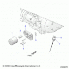 SPRINGFIELD 116 (N21THABB) Engine, oil filter  /  adaptor, and dipstick - n21thabb ...