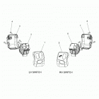 SPRINGFIELD DARK HORSE (N21TJDBB/TJDDB) Electrical, switch controls, lh  /  rh - n21tjddb (20023...