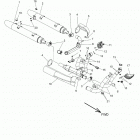 SPRINGFIELD DARK HORSE (N21TJDBB/TJDDB) Engine, exhaust - n21tjddb (200297)