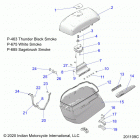 SPRINGFIELD DARK HORSE INTL (N21TJDBBE) Body, saddlebag asm. - n21tjdbbe all options (201109c)