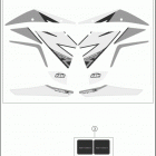 2020 1290 SUPER ADVENTURE R CHASSIS Наклейки