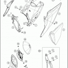 2020 150 SX CHASSIS Воздушный фильтр