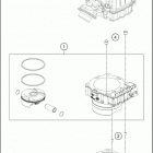 2020 450 EXC-F ENGINE Цилиндры
