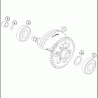 2020 690 SMC R ENGINE Балансирный вал