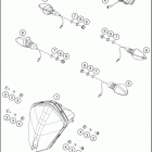 2020 790 ADVENTURE R CHASSIS Фара