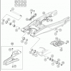 2020 85 SX 19_16 CHASSIS Бугель