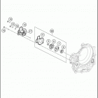 450 XC-F 2020_Engine ВОДЯНОЙ НАСОС