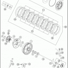 500 XCF-W 2020_Engine Сцепление