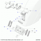 SPRINGFIELD DARK HORSE INTL (N21TJDBBE) Body, taillight, license plate bracket - n20lcarr  /  n2...