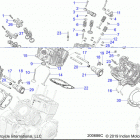 SPRINGFIELD DARK HORSE INTL (N21TJDBBE) Engine, cylinder head, camshaft and valve asm. - n20lcar...