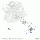 SPRINGFIELD DARK HORSE INTL (N21TJDBBE) Engine, water pump asm. - n20lcarr  /  n20lcbrr all opti...