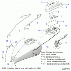 CHALLENGER DARK HORSE (N20LCDRR) Fuel system, fuel tank asm. - n20lcdrr all options (2008...