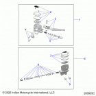 CHALLENGER DARK HORSE (N20LCDRR) Brakes, master cyl., front and rear - n20tedaa all optio...