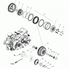 CHIEF DARK HORSE ALL OPTIONS (N20TEDAAAH/AABH/AACH/AAEH) Drive train, clutch and primary drive - n20tedaa all opt...