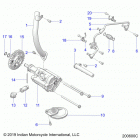 CHIEF DARK HORSE ALL OPTIONS (N20TEDAAAH/AABH/AACH/AAEH) Engine, oil pump  /  oil system - n20tedaa all options (...