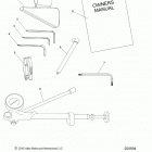 CHIEF DARK HORSE ALL OPTIONS (N20TEDAAAH/AABH/AACH/AAEH) Tools, tool kit - n20tedaa all options (200594)