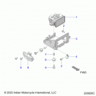CHIEFTAIN ELITE (N20TCEBB) Brakes, abs module asm. - n20tcebb all options (200930c)