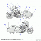 CHIEFTAIN ELITE (N20TCEBB) Body, emblems  /  decals - n20tcabb all options (200756c...