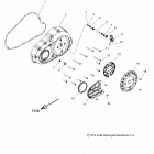 CHIEFTAIN ELITE (N20TCEBB) Engine, primary cover asm. - n20tcabb all options (49ind...