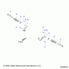 CHIEFTAIN PREMIUM (N20TCABB) Chassis, footpeg, passenger - n20tcabb all options (2009...