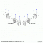 CHIEFTAIN PREMIUM (N20TCABB) Electrical, switch controls, lh  /  rh - n20tcabb all op...
