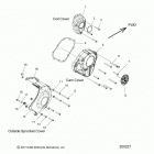 CHIEFTAIN PREMIUM (N20TCABB) Engine, rh side covers - n20tcabb all options (200227)
