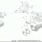 CHIEFTAIN PREMIUM (N20TCABB) Body, fairing asm 1 - n20tcbaa all options (200736c)