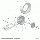 CHIEFTAIN PREMIUM (N20TCABB) Wheel, rear - n20tcbaa all options (200753c)