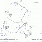 CHIEFTAIN STANDARD TITANIUM SMOKE (N20TCBBB) Brakes, brake line, front, abs - n20tcbbb all options (2...