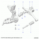 CHIEFTAIN STANDARD TITANIUM SMOKE (N20TCBBB) Brakes, pedal - n20rta22  /  rua24 (200538c)