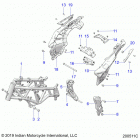 CHIEFTAIN STANDARD TITANIUM SMOKE (N20TCBBB) Chassis, frame - n20rta22  /  rua24 (200511c)
