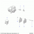 FTR 1200 (N20RTA22/RUA24) Brakes, rear kits - n20rta22  /  rua24 (200553c)