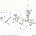FTR 1200 (N20RTA22/RUA24) Drive train, shift pedal and linkage - n20rta22  /  rua2...