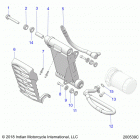 FTR 1200 (N20RTA22/RUA24) Engine, oil cooler  - n20rta22  /  rua24 (200539c)