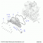 FTR 1200 (N20RTA22/RUA24) Engine, primary and clutch cover - n20rta22  /  rua24 (2...