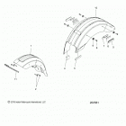 SCOUT 1200/ANNIVERSARY ALL OPTIONS (N20MSA00/MSB00/MSE00) Body, fender, front  /  rear - n20msa00  /  msb00  /  ms...
