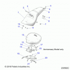 SCOUT 1200/ANNIVERSARY ALL OPTIONS (N20MSA00/MSB00/MSE00) Body, seat - n20msa00  /  msb00  /  mse00 all options (2...
