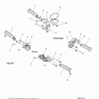 SCOUT 1200/ANNIVERSARY ALL OPTIONS (N20MSA00/MSB00/MSE00) Chassis, footpegs - n20msa00  /  msb00  /  mse00 all opt...