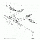SCOUT 1200/ANNIVERSARY ALL OPTIONS (N20MSA00/MSB00/MSE00) Suspension, rear asm., swing arm and shocks - n20mta11  ...