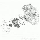 SCOUT BOBBER SIXTY ALL OPTIONS (N20MTA11/MTB11) Engine, cover asm., stator  - n20mta11  /  mtb11 (49indi...