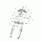 SCOUT BOBBER/BOBBER TWENTY ALL OPTIONS (N20MTA00/MTB00/MTG00/MTH00) Steering, upper and lower clamps - n20mta00  /  mtb00  /...