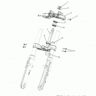 SCOUT SIXTY ALL OPTIONS (N20MSA11/MSB11) Steering, upper and lower clamps - n20msa11  /  msb11 al...