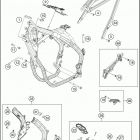 500 EXC-F 2019_Chassis Рама