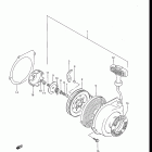 LT230G 1985-1986 ПУСКОВОЙ МЕХАНИЗМ