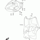 LT-A400F Front lamp housing