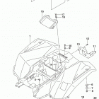 LT-A400F Rear fender (lt-a400fzm0 p03)