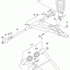 LT-A500X Front suspension arm (lt-a500xm0 p33)
